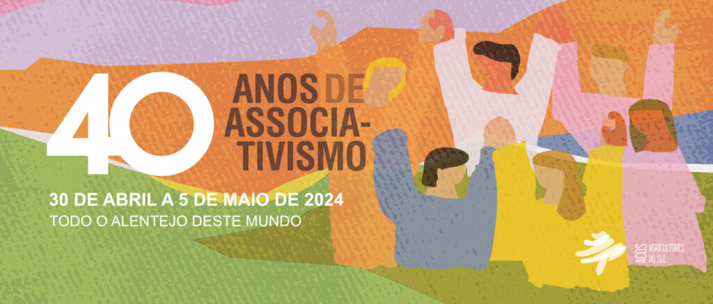 banner da OVIBEJA - 40 anos de Associativismo. 30 de abril a 5 de maio. Todo o Alentejo deste mundo.