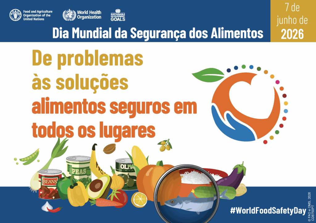 Poster FAO/OMS- Dia Mundial da Segurança dos Alimentos 2026